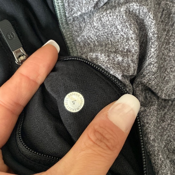 Lululemon Pace Rival Skirt (Regular) No Panels-Heather Lux Multi Black/Black - Picture 5 of 5